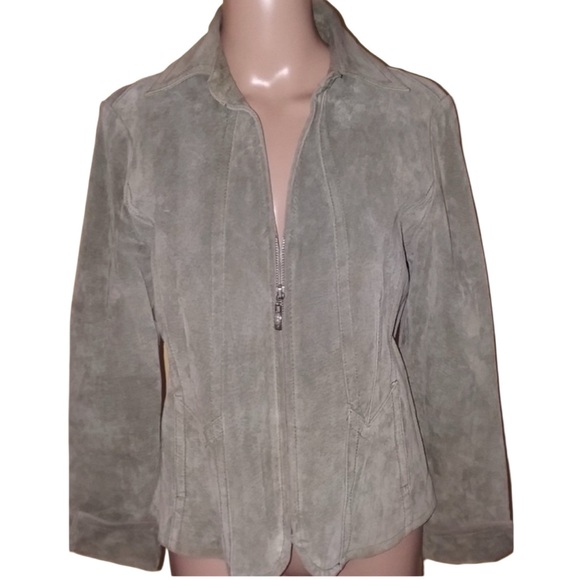 Live a Little Jackets & Blazers - L.A.L. Brown Leather jacket size MP
